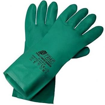 NITRAS Nitrilhandschuhe Chemikalienschutz grün Größe 11, 144 Paar