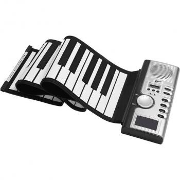 Orgue Portatif 61 Touches – Clavier Flexible en Silicone