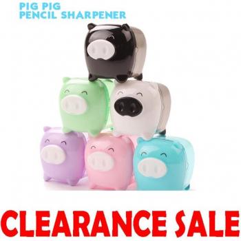 Cute Animal Pig Pencil Sharpener