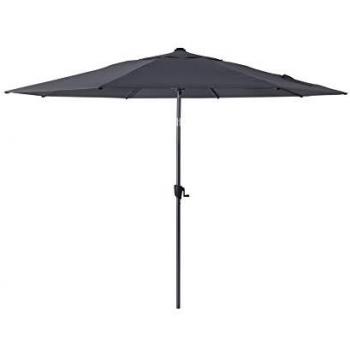Ombrellone di Design Proloisirs 300 cm – Grigio, Facile da Inclinare