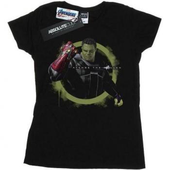 Camicia donna Marvel Avengers Endgame Hulk Nano Gauntlet di seta