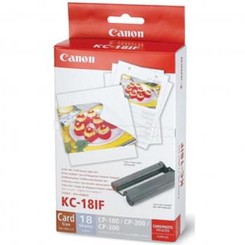Canon KC-18IF Fotografie-Paket: Kreditkarte & weißes Fotopapier