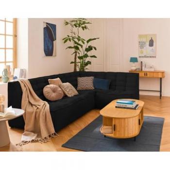 Module d’Assise Elli 2 Places Noir