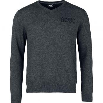 Pull à manches longues AC/DC EMP Signature – Couleur noir/gris – Taille homme M-3XL