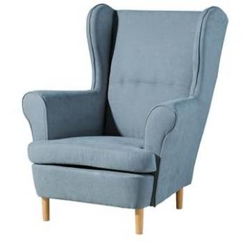 Pouf bleu SCANDI 108