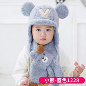 Set de gorros para bebé de 1 a 4 años, orejas grandes, 2 unidades