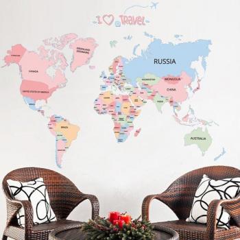 Décoration Murale Planète 130x90 cm