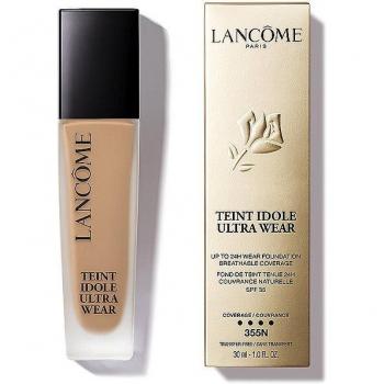 Base Lancôme Teint Idole Ultra Wear 24h com proteção solar 30 ml 355N