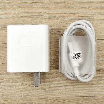 Huawei Cargador Rápido 10V4A con Adaptador de Pared y Cable Tipo C para P30 P40