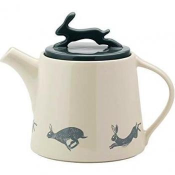 English Tableware Company Artisan Teapot with A 3D Hare Lid
