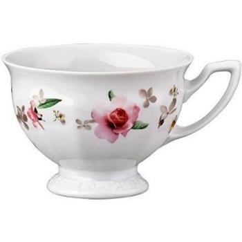 Rosenthal Tasse Maria Pink Rose Kaffee-Obertasse, Porzellan