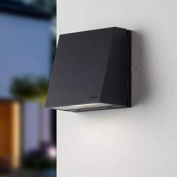 BEGA 22215K3 LED Wandleuchte für Außenbereich, Grafit, 3000K, 270 Lumen