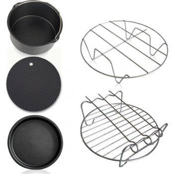 7 Inch Round Air Fryer Baking Insulation Pad Rack