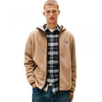 Veste en polaire Tommy Jeans Beige