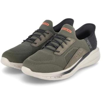 Skechers Homme Slip‑in SlimFit – Slade Cohen 44 Vert Vegan