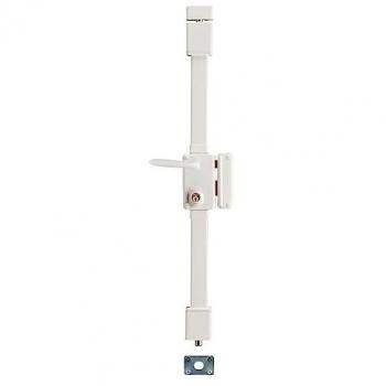 Serrure en applique 3 pts Beluga THIRARD, cylindre HG5, porte d'entrée, blanc