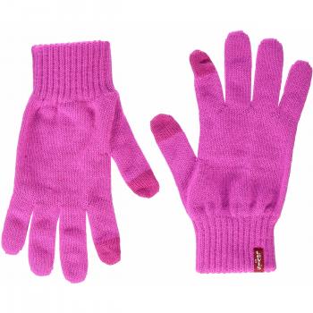 Guantes Levi's Ben Touch Screen, Rosa, Small para Mujer