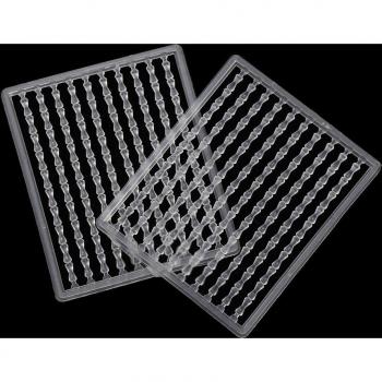 800PCs Clear Hair Rig Fishing Stops
