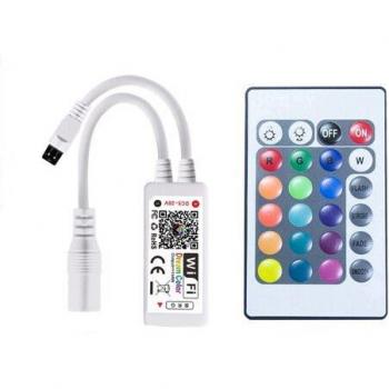 Contrôleur WiFi pour bandes LED RGB avec télécommande