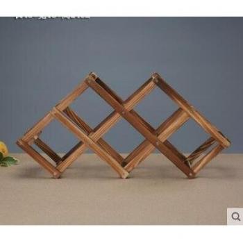 Wooden Wine Rack for 3 Bottles