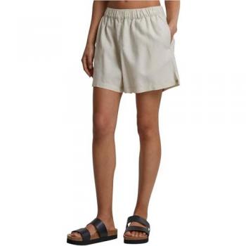 Urban Classics Frauen-Linen-Shorts Grün 5XL