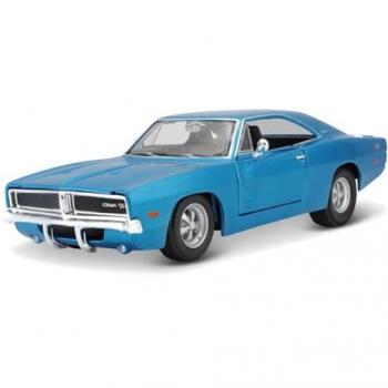 Carro de Metal Dodge Charger 1969 R/T – Escala 1/24