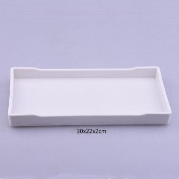 Ceramic Stone Shampoo and Soap Dispenser Set