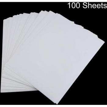 100 PCS A4 Iron-On Transfer Paper for T-Shirts