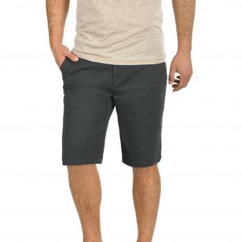 !Solid Lamego Herren Chino Shorts Bermuda Kurze Hose aus Stretch-Material Regular Fit, Größe:S, Farbe:Schwarzgrau