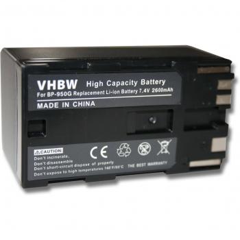 Sostituzione BP‑950G con batteria VHBW per Canon