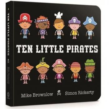 Ten Little Pirates Board Book