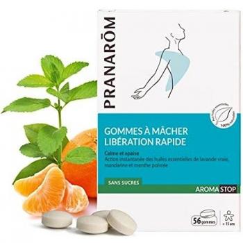 Aromastop Gommes Biologiques Sans Sucre 56