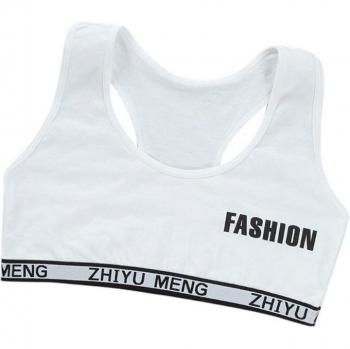 Junior Girl Bralette with Letter Print
