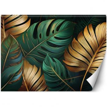 Green Monstera Luxe Print