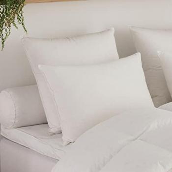 Oreiller dodo écologique micro green toucher duvet 40×60 cm – Confort blanc