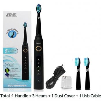 USB Rechargeable Sonic Toothbrush for Adults