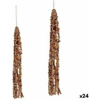 Krist+ Ornamento Corona Dorato 3,5x2,5x35 cm – Pacchetto da 24