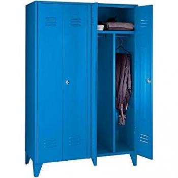 Wolf 2 scomparti alti armadietto in acciaio