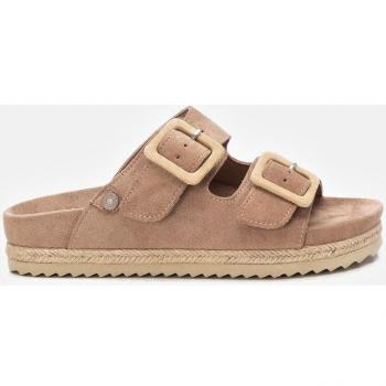 REFRESH | Sandalias para mujer Refresh – Sandalias color negro para mujer – Sandalias con plataforma sin cierre – Sandalias estilo casual – Modelo 171881