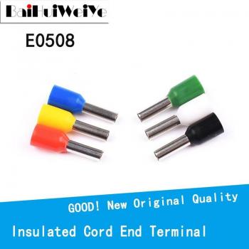 100PCS VE0508 Cold Pressed Crimp Connectors