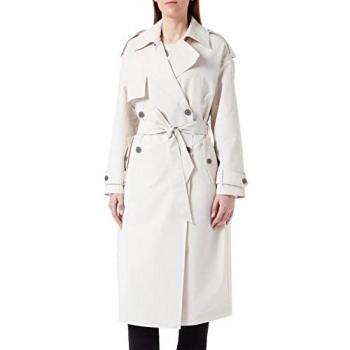 Modischer Trenchcoat in Beige mit Wetterschutz