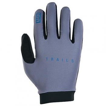 Guanti da ciclismo ION Logo Unisex Grigio Taglia L