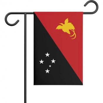 Polyester Flag – Papua New Guinea – 32 x 47.5 cm – Outdoor Use