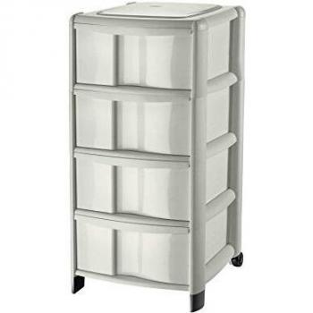 Tontarelli Cassettiera Salvaspazio 86cm 4 Cassetti