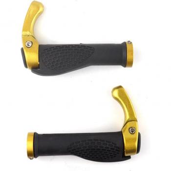 Bilateral Lock Rubber Bicycle Grips for Mountain Bikes, Available in 5 Colors