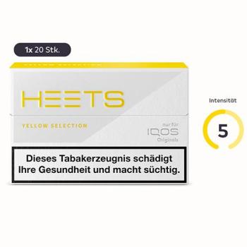 HEETS IQOS Gelbe Tabaksticks 1 x 20 Stück