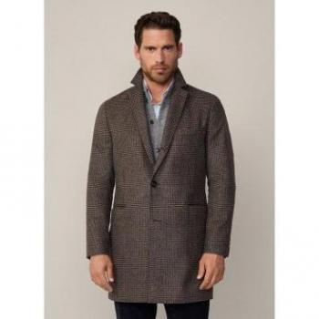 Abrigo de estilo clásico en lana marrón, 38/32 – Hackett London Outlet 2024