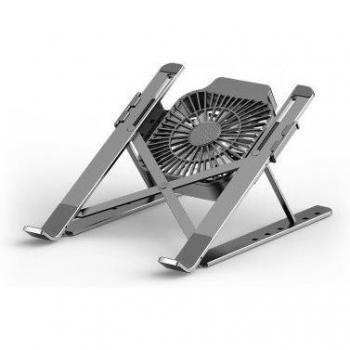 Soporte Ajustable para Laptop con Ventiladores