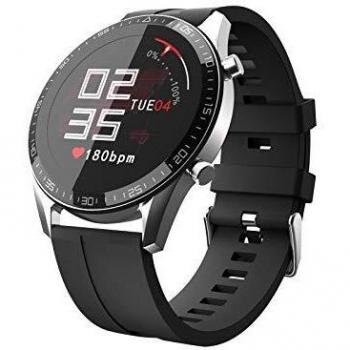 Trevi T-FIT 290 HBT Orologio Smart Multi‑Monitoraggio (Cardio, Temp, Press.) – Resistente all'Acqua IP67 – Colore Argento