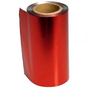 Alta Luz Sibel Rojo: Papel de Aluminio 15 µm × 12 cm (100 unidades)